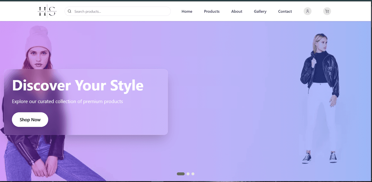 Hayat Shoppers – E‑Commerce Storefront